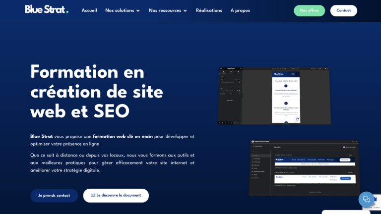 Lakpo Alexis Majchrzak chez Blue strat